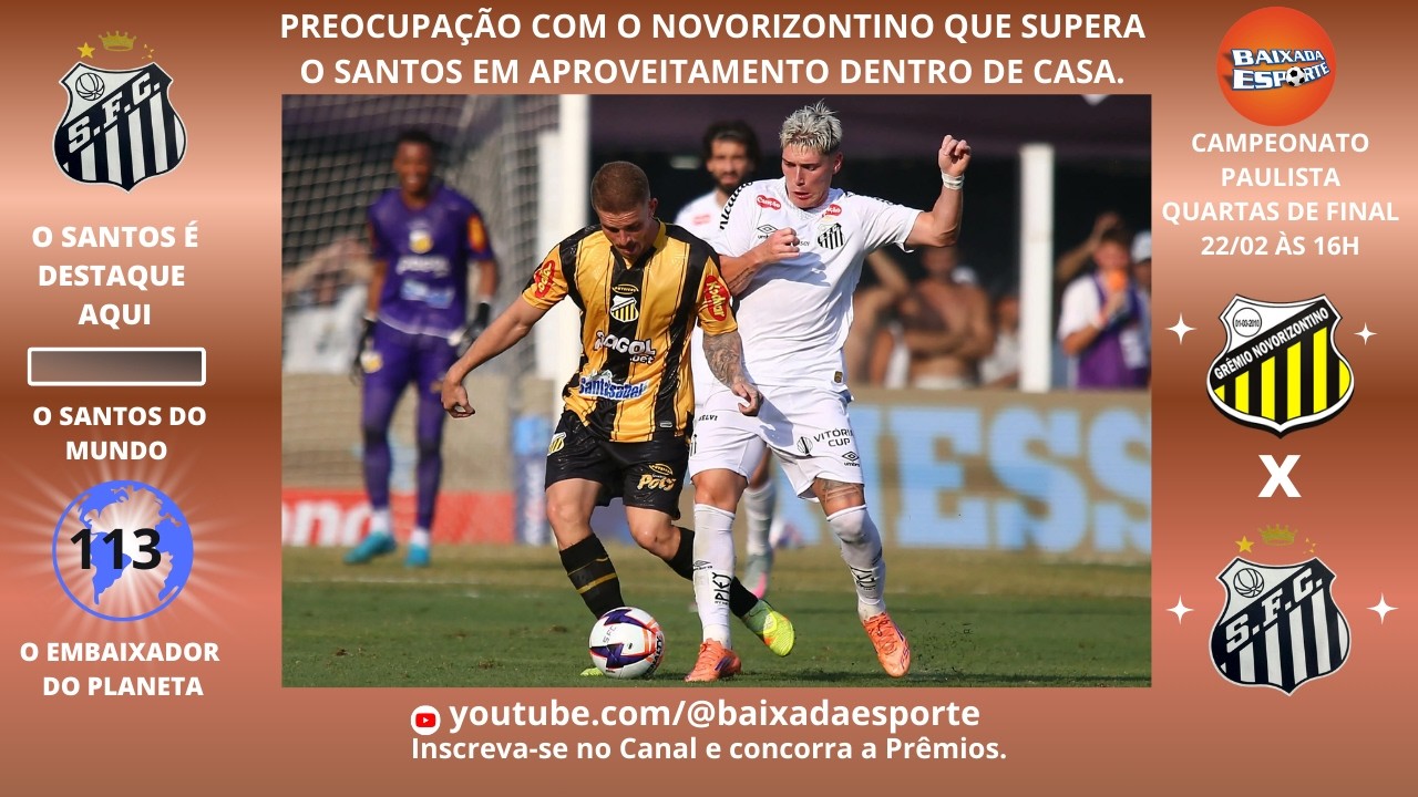 19/02/26 COM NEYMAR CADA VEZ MELHOR, SANTOS SE REAPRESENTA PENSANDO NO DUELO CONTRA O NOVORIZONTINO