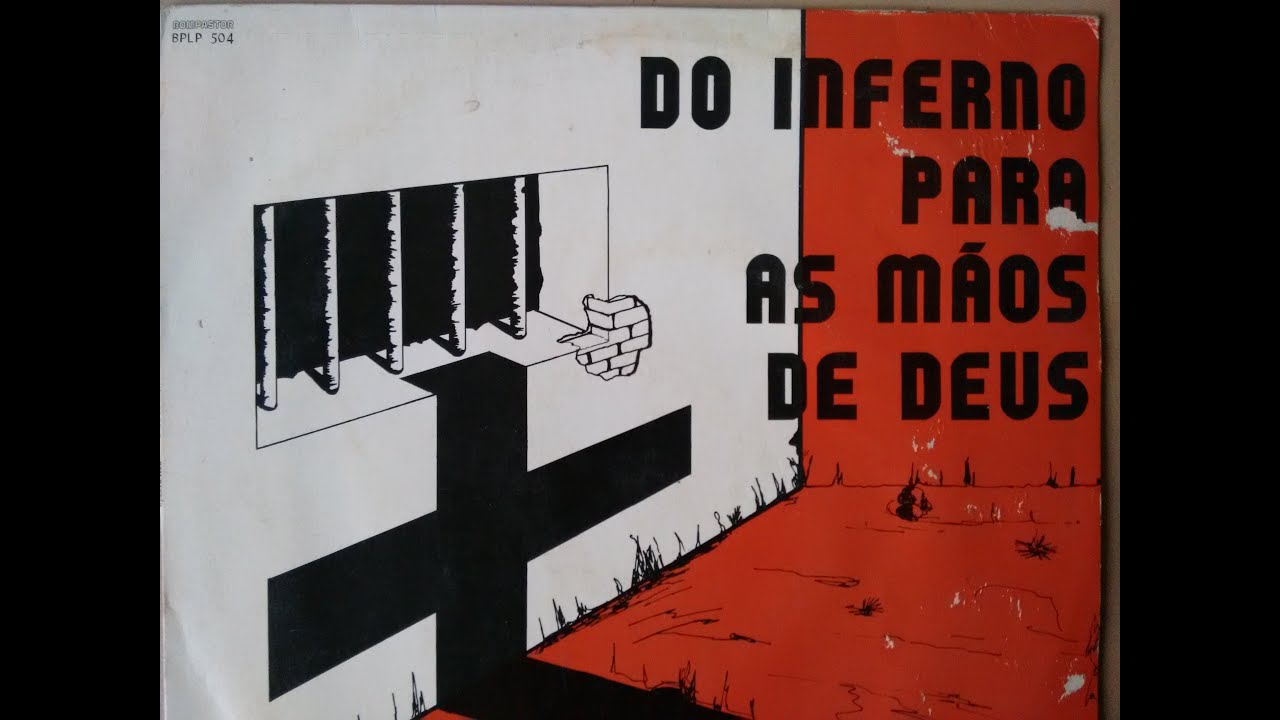 Testemunho Testinha do inferno para as ma&otilde;s de Deus vinil 1978
