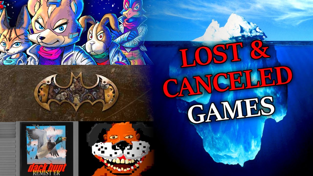 The Lost and Canceled Video Games Iceberg: Explained