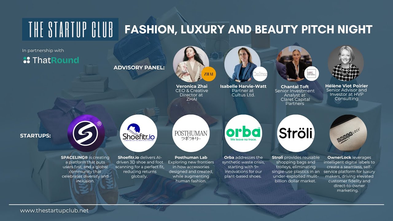 Fashion, Beauty and Luxury Pitch Night