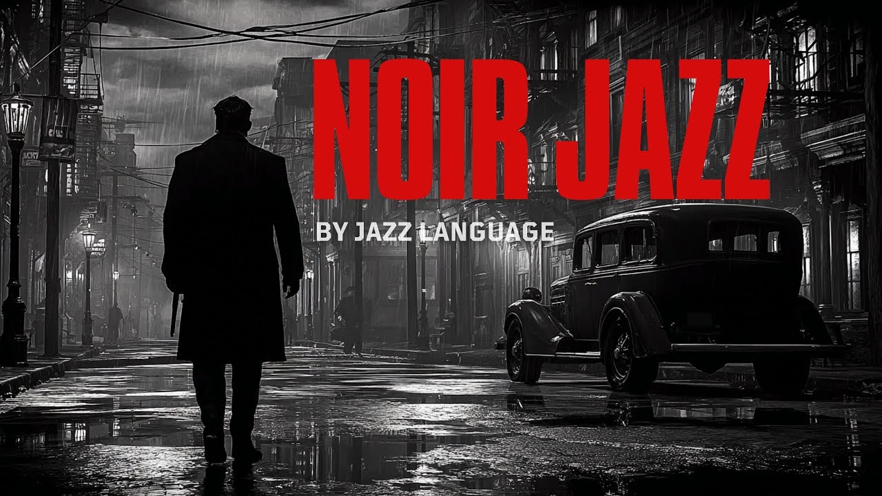 Noir Jazz by Jazz Language (Full Album) - Cinematic Jazz for Rainy Nights & Dark Stories