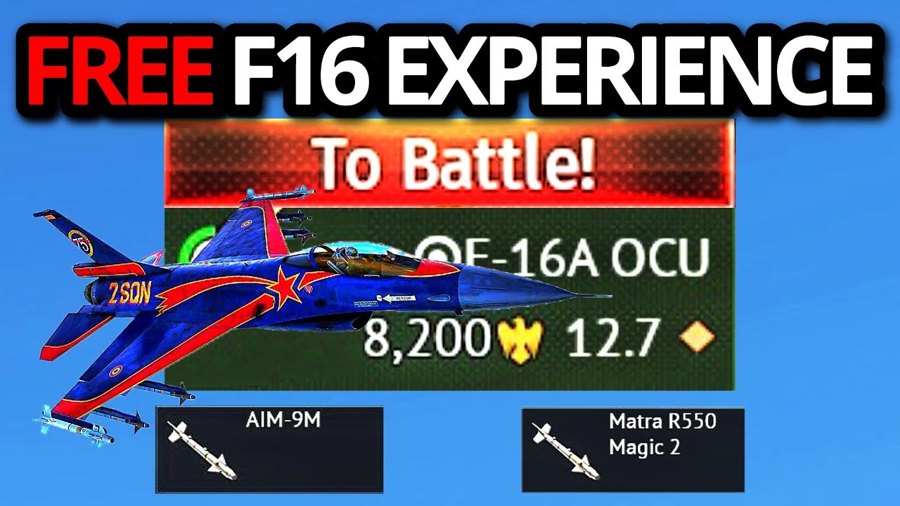 THE NEW FREE F-16 EXPERIENCE IS CRAZY (its actually good?)