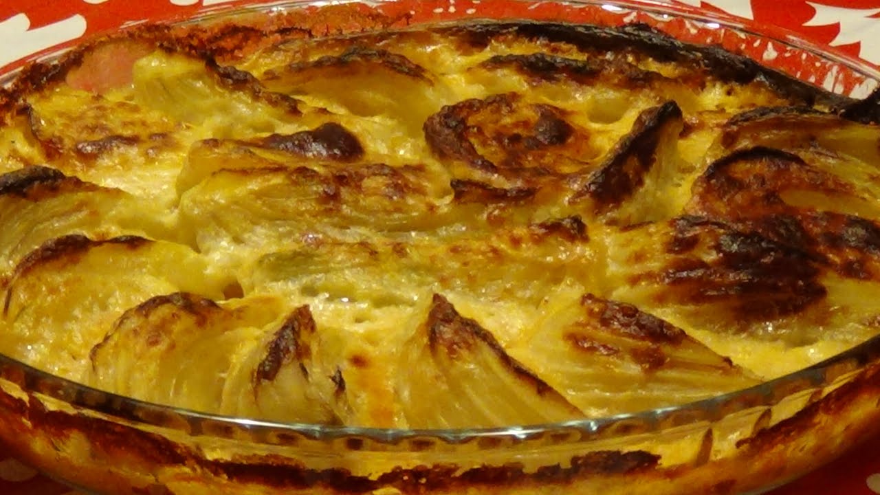 Finocchi gratinati con la besciamella semplicissimi
