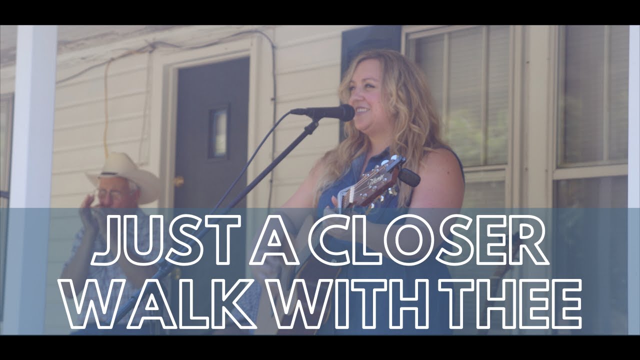 JUST A CLOSER WALK WITH THEE:: Amy Cox:: The Bluegrass Project:: Live Performance
