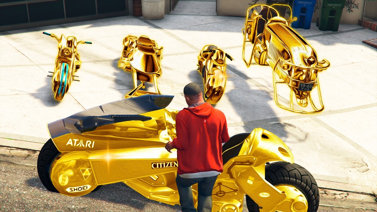 ROBANDO TODAS las SUPER MOTOS de GTA 5