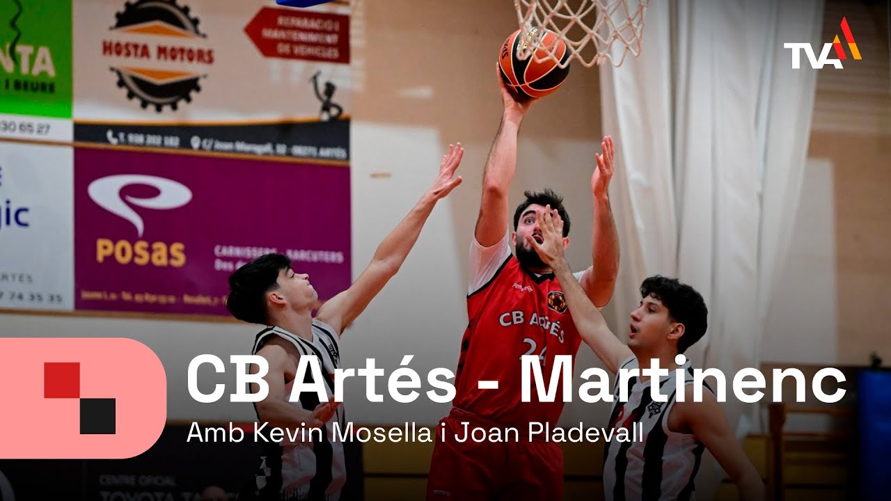 Vermell i Negre - CB Artés - FC Martinenc | TV Artés