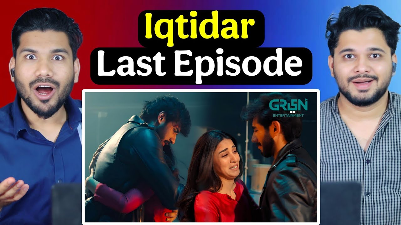 Indian's React Iqtidar Last Episode