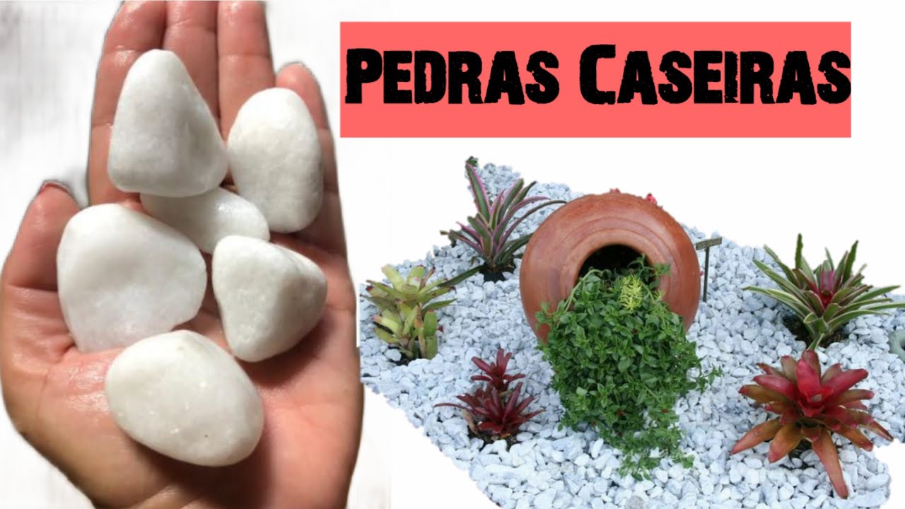 Pedras Decorativas Caseiras/Pedrinhas de Jardim 🌻