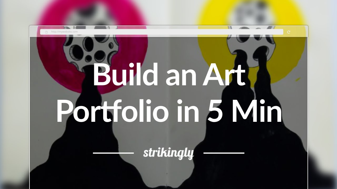Build an Art Portfolio Website in Under 5 Minutes