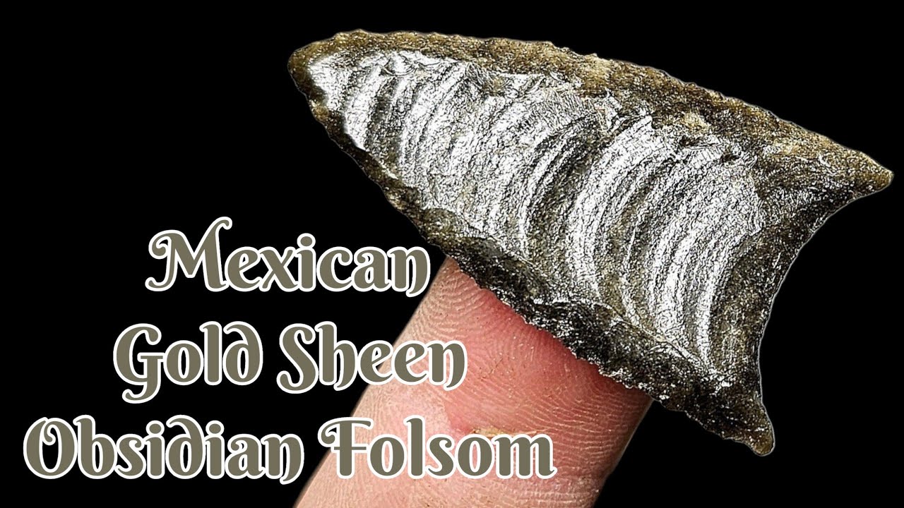 Flintknapping, Folsom Arrowhead Using A Guillotine Jig
