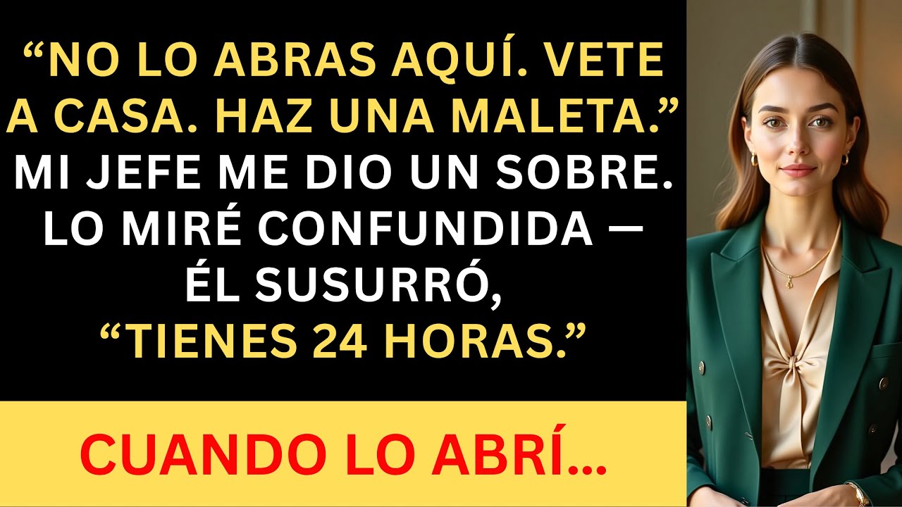 Despedida por un Jefe Despistado — Que No Sabía que el Sobre lo Cambiaba Todo.