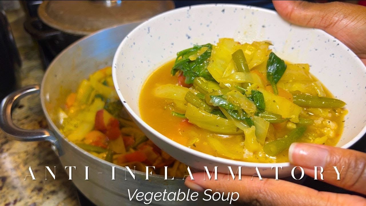 My Easy, Yummy ANTI-INFLAMMATORY Vegetable Soup 🍲 | ANTI-INFLAMMATORY Recipes 