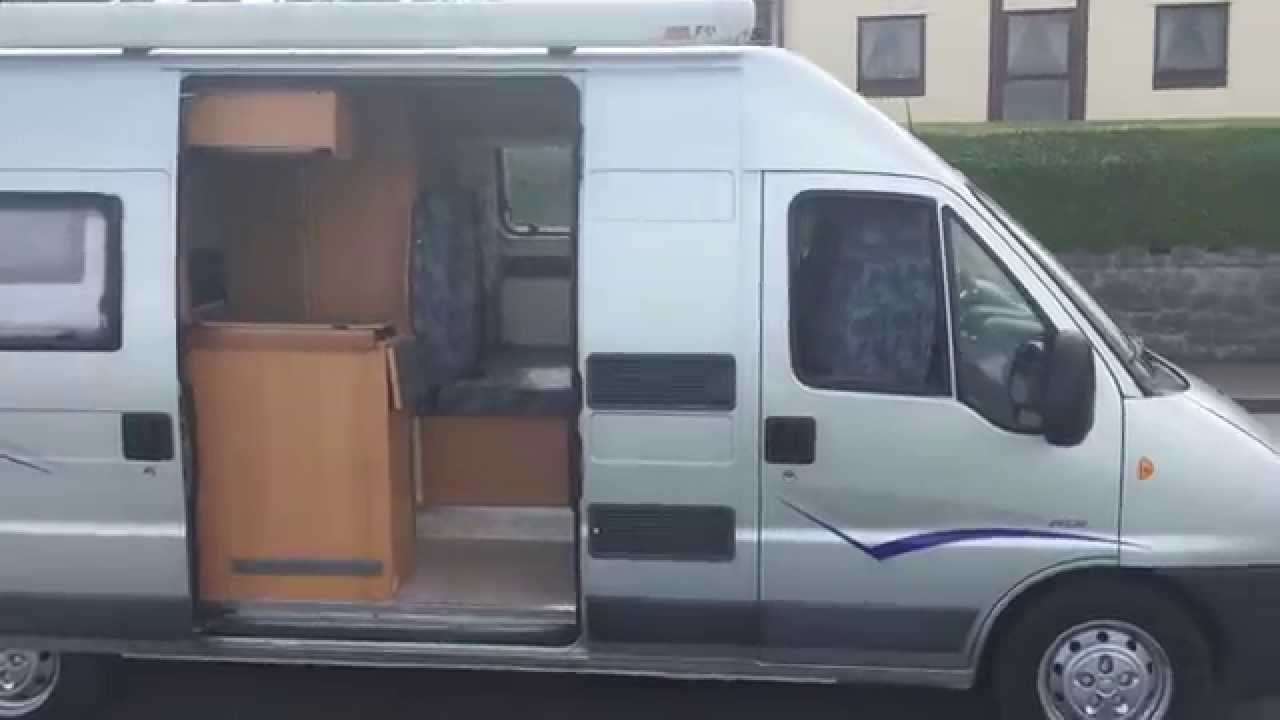 2004 PEUGEOT POSSL 2WIN BOXER LEFT HAND DRIVE GERMAN CAMPER DIESEL MOTORHOME FOR SALE