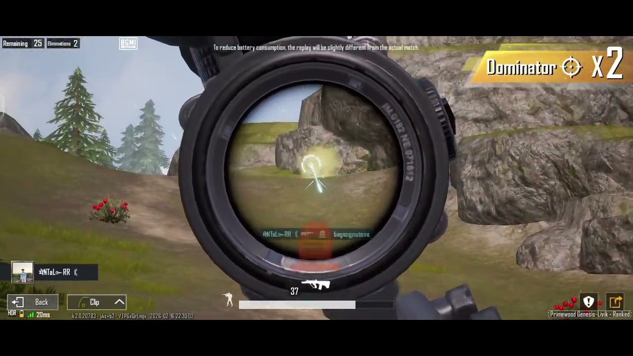 SOLO 1v4 Aug with 3x scope ☠️☠️