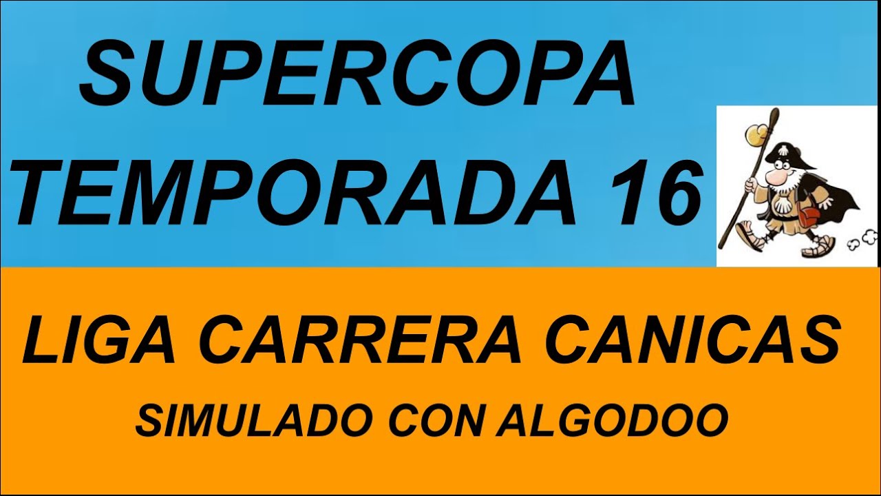 Carrera de Canicas de Países - Supercopa - Temporada 16 - Eliminación - Algodoo