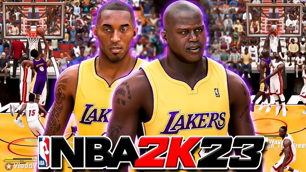 Kobe & Shaq DOMINATE in NBA 2K23 Play Now Online!