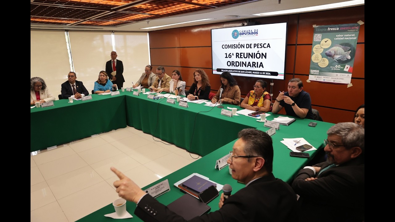 EN VIVO / Reunión Ordinaria de la Comisión de Pesca