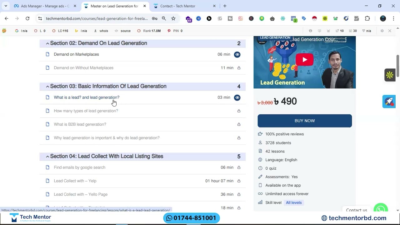 What is a Lead? | Complete Guide to Lead Generation and B2B Leads | Tech Mentor