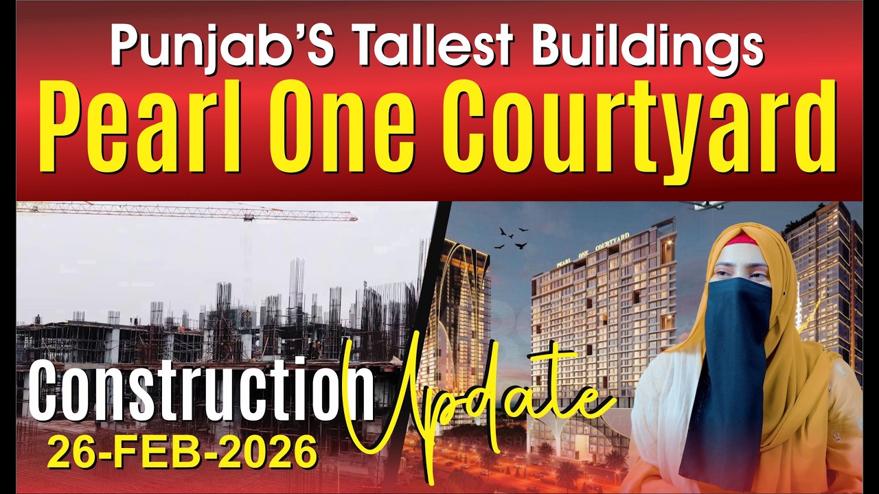 Pearl One Courtyard | Luxury  Apartments & Smart Living in Bahria Town Lahore