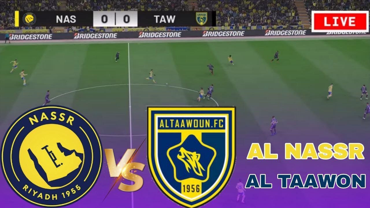 Al Nassr vs Al Taawoun LIVE Saudi Pro League 2026 Match TODAY PES 21 Simulation