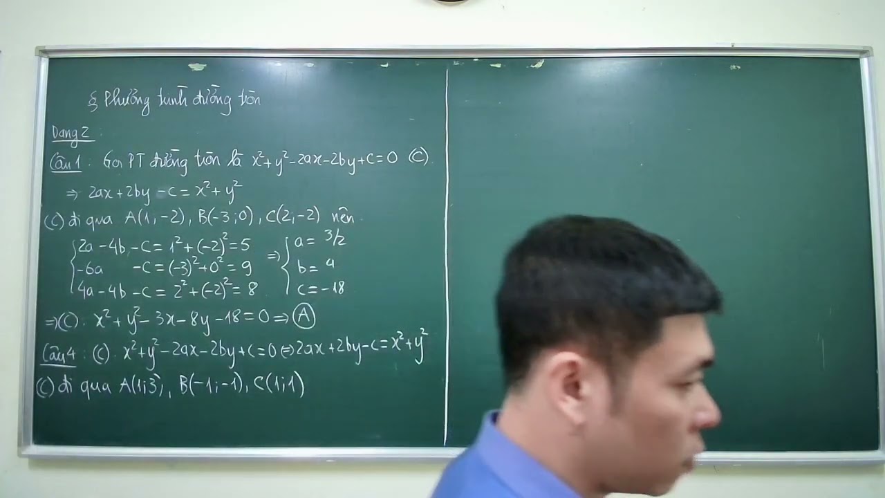 Toán 10 - PT đường tròn - Chữa bài tập