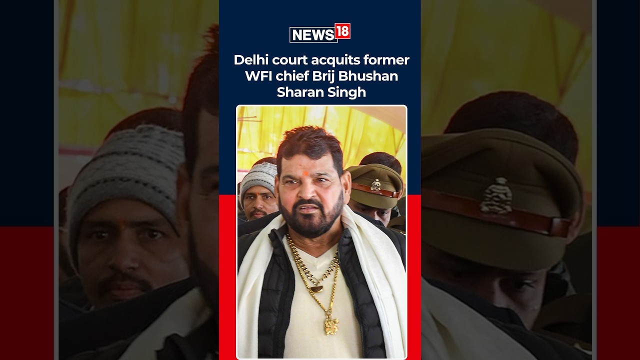 Ex-WFI Chief Brij Bhushan Sharan Singh Acquitted In Women Wrestlers' Sexual Harassment Case | News18