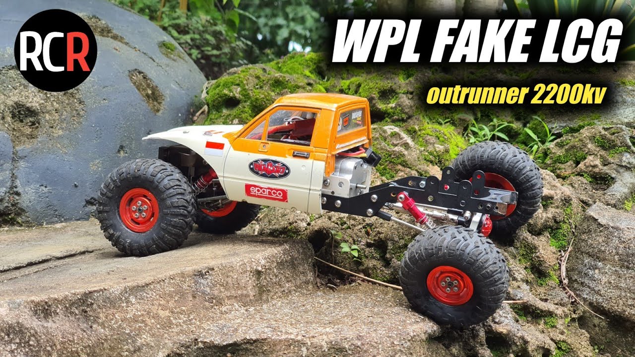 WPL LOW CG (LCG) ROCK CRAWLER OUTRUNNER 2200KV