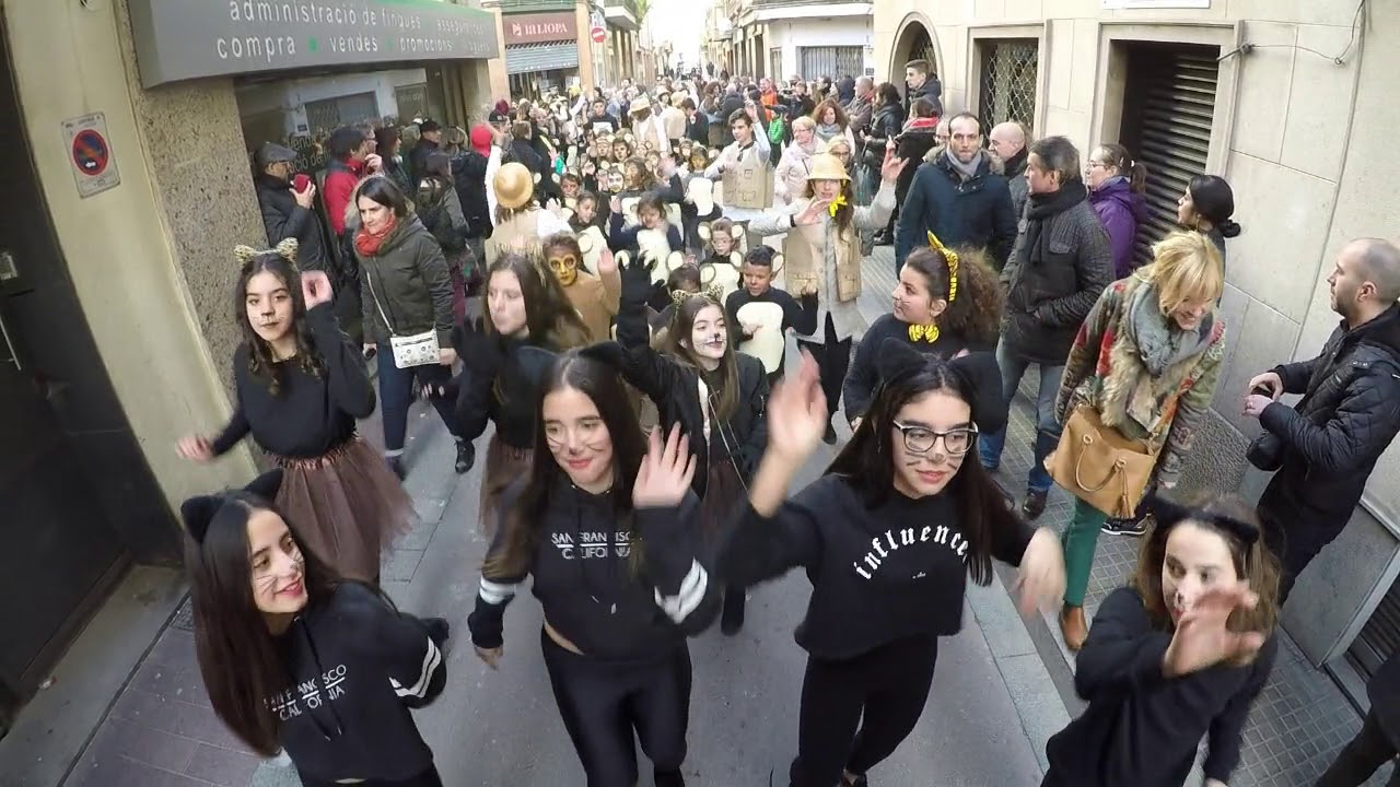 Rua de Carnaval 2018 - Escola Pia Calella