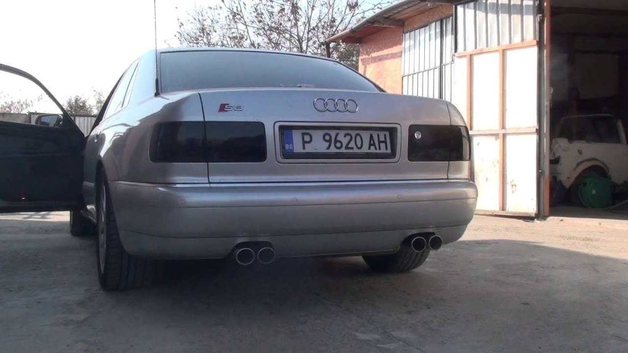 Audi S8 Dual Exhast - sound