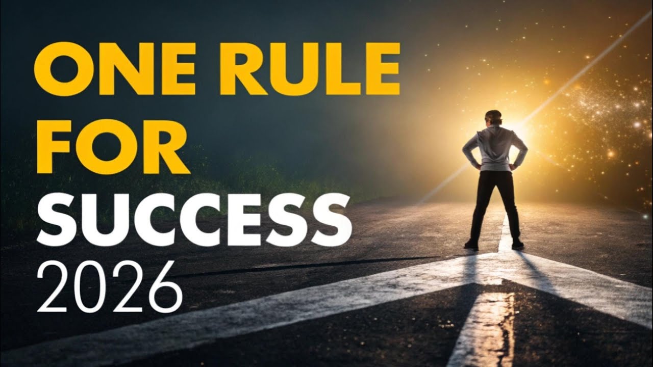 One Rule for Success in 2026 That Will Change Your Life Forever | Discipline Beats Motivation
