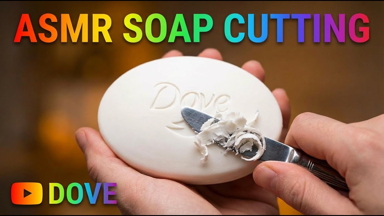 ASMR Dove Soap Cutting You Can’t Stop Watching #SoapCinema #SoapCutting #Satisfying #ASMR