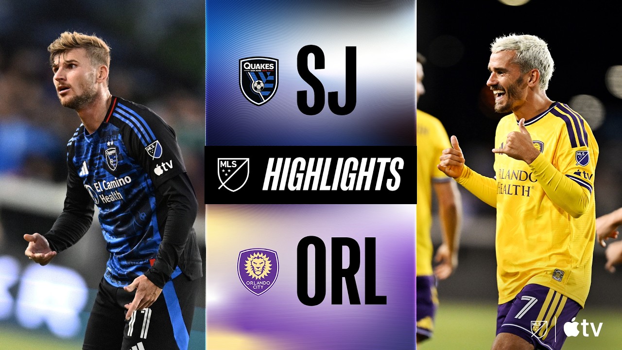 San Jose Earthquakes vs. Orlando City | Full Match Highlights | Antoine Griezmann Debut!