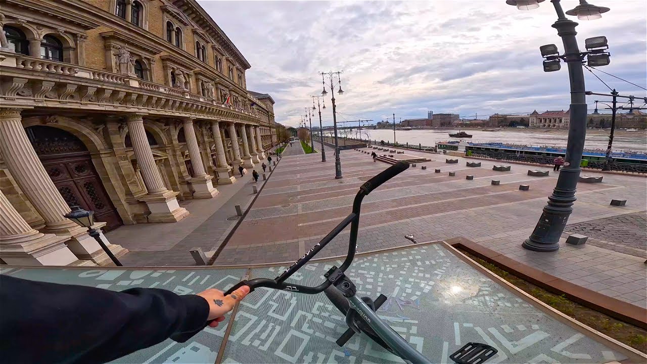 BUDAPEST THROUGH THE EYES OF BMX / STREET POV RIDING