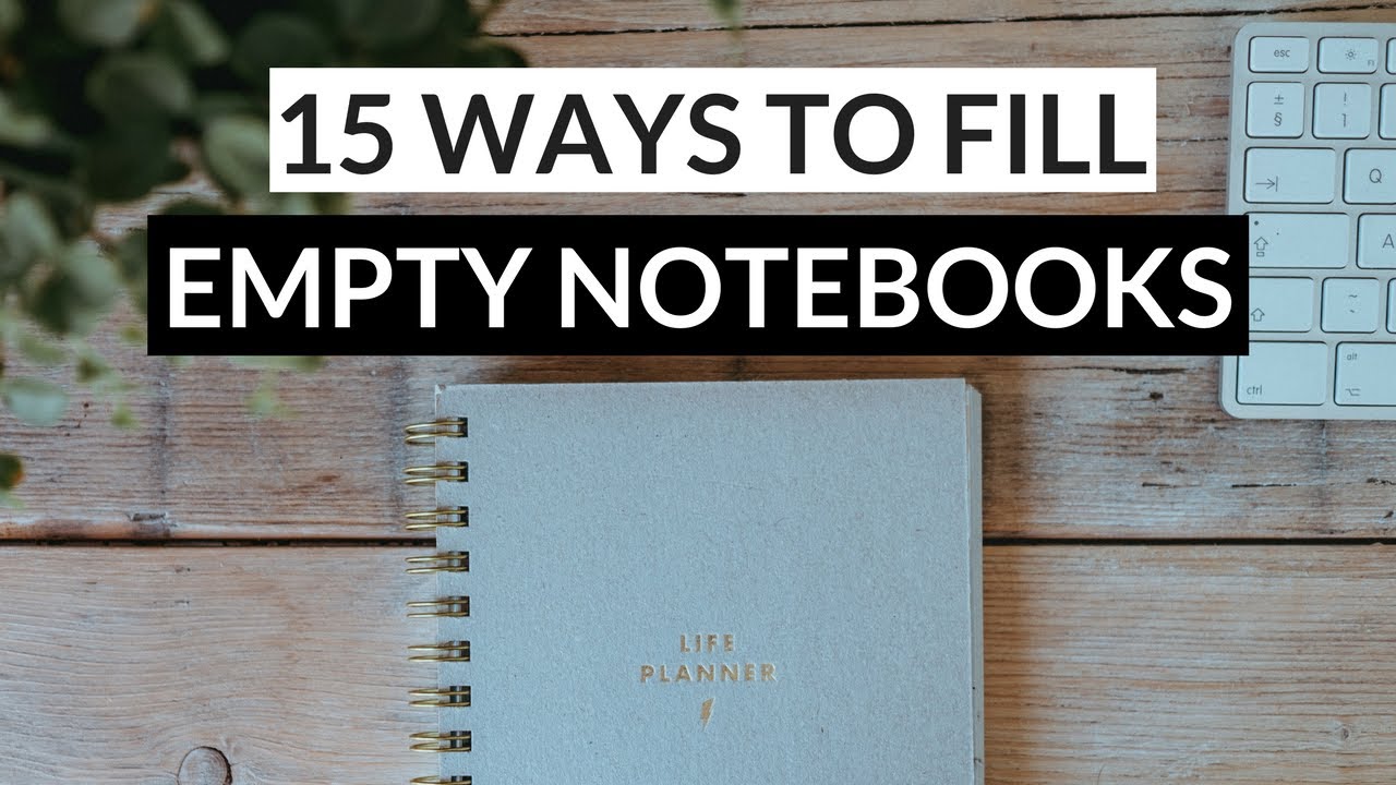 Ways to Fill Your Notebooks &raquo; what to do with empty notebooks