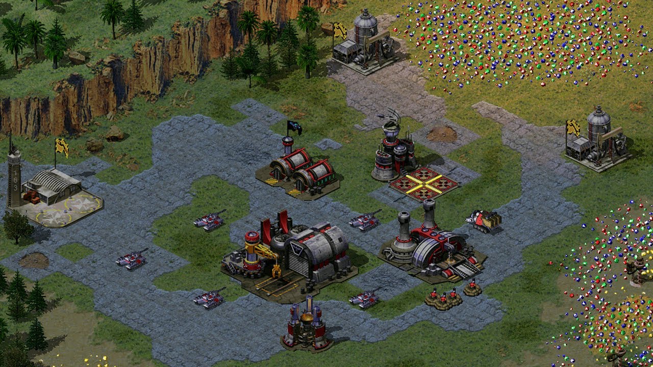 Yuri's Revenge (Red Alert 2) - Strom Island 1 Vs 7 (Extra Hard)