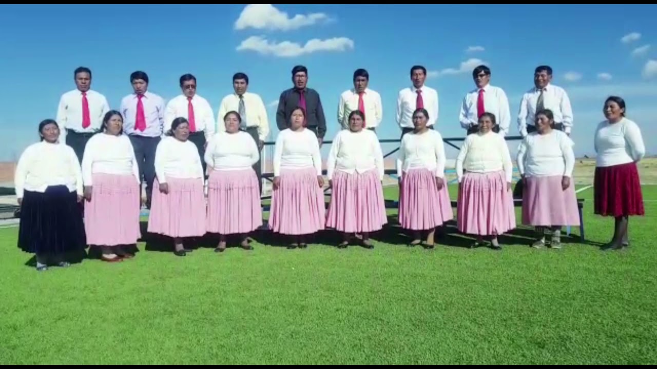 FUÉ EN LA CRUZ CORO AYMARA OBADIAS