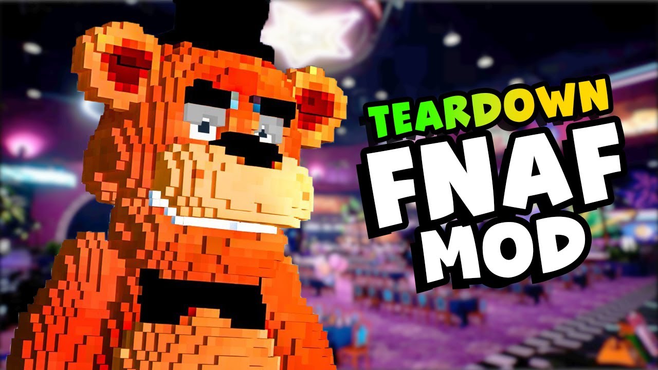 FNAF w TEARDOWN! 🙀