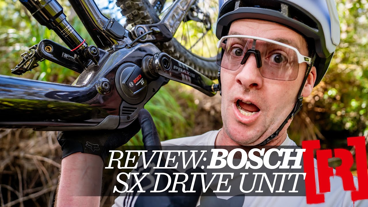 How does the new lightweight Bosch SX e-MTB motor ride?