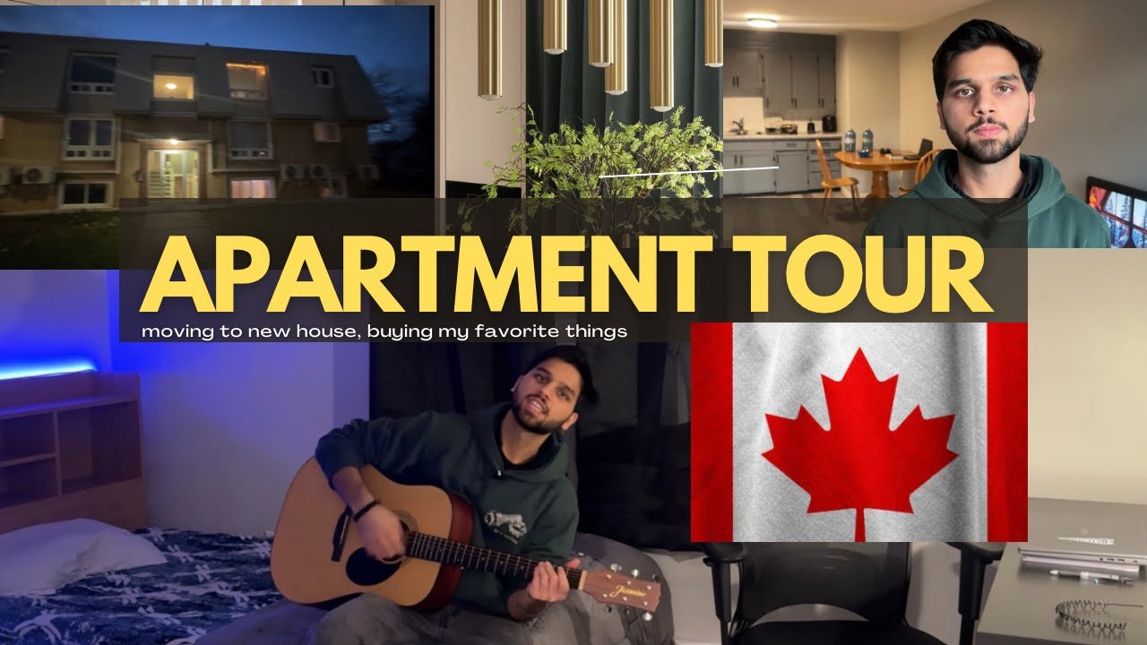 Inside My 2 BHK Apartment in Canada | Full Tour 🏡🇨🇦