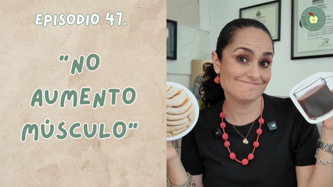 ¿POR QUÉ NO ESTAS AUMENTANDO MÚSCULO?  💪  ANUTRICIONAL SCHOOL 
