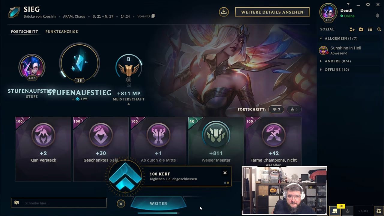 League of Legends | ARAM: CHAOS | Morgana | B | 08.02.2026 | 6