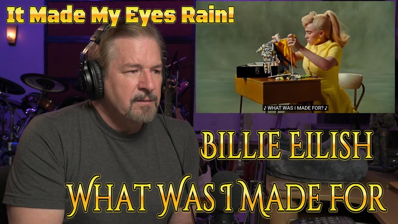 Renaissance Man Reaction to Billie Eilish - What Was I Made For Music Video and Oscars Performance