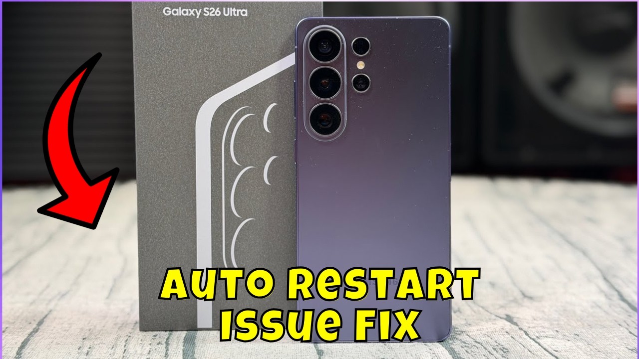 Решение проблемы с автоматической перезагрузкой Samsung Galaxy S26 Ultra | Телефон постоянно пере...