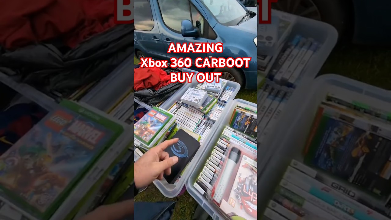 MY BEST Video Game Deal Ever at Car Boot Sale  #videogameconsole #retrogaming