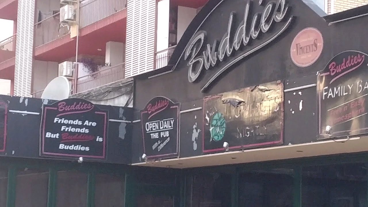 Benidorm a walk to buddies bar