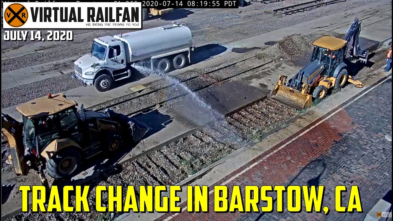 BARSTOW, CA TRACK CHANGE!  July 14, 2020.