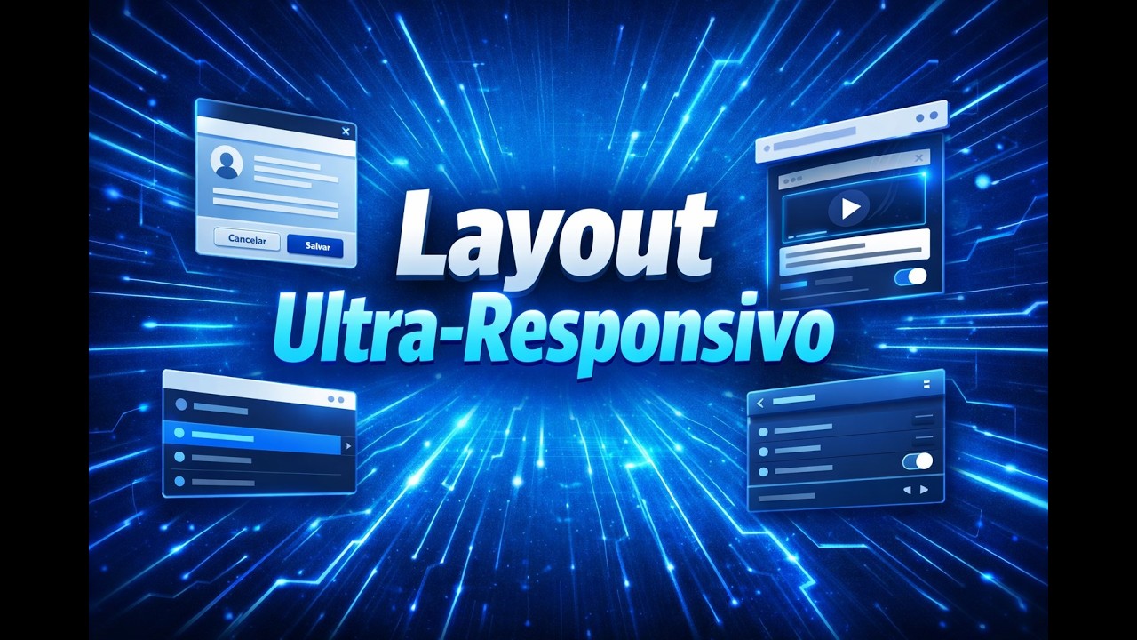 [UPDATE]: Layout Responsivo Moderno com UI/UX Avançado, Modal, Drawers e Mais!