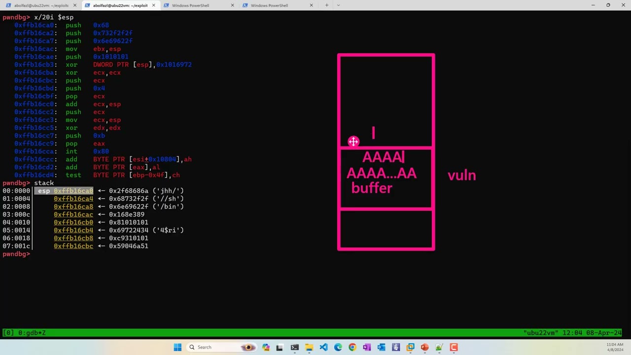 P06-05) Solving PicoCTF 2022 ropfu - x86 ROP [PER]
