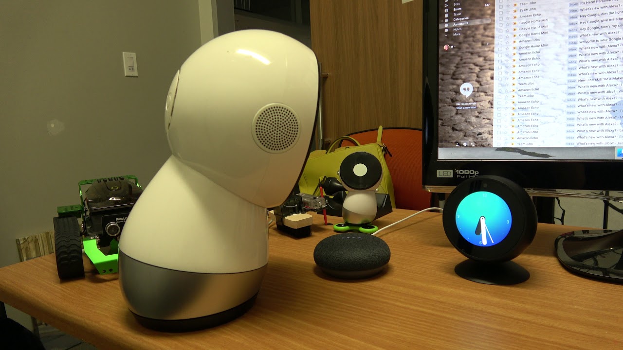 Battle Royale - Jibo vs Alexa (Echo Spot) vs Google Home Mini