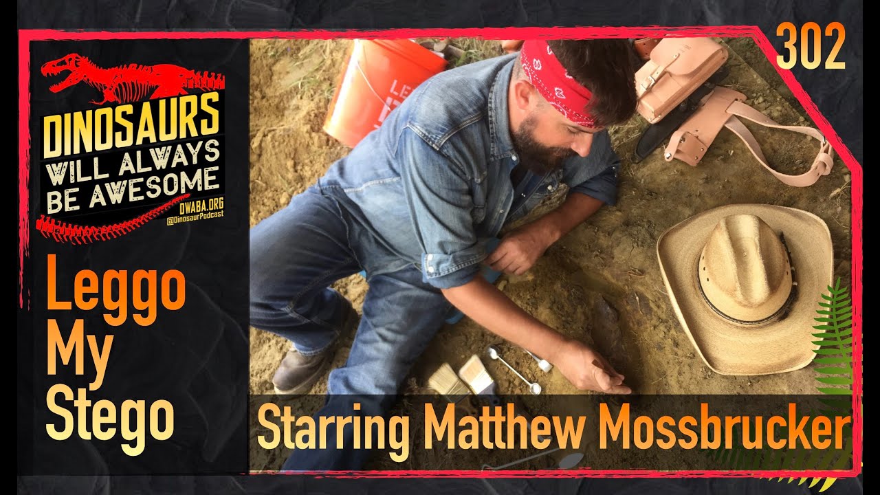 LEGGO MY STEGO starring Matthew Mossbrucker! | DWABA 302 - Ninja Stegosaurus; Lips on T. rex & more!